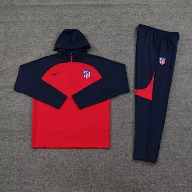 23-24 Atletico Madrid Hoodie Tracksuits