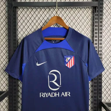 23-24 Atletico Madrid Blue S-XXL Cheap Soccer Jerseys