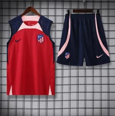 23-24 Atletico Madrid Training Vest Kit S-XXL Soccer Jerseys | 3