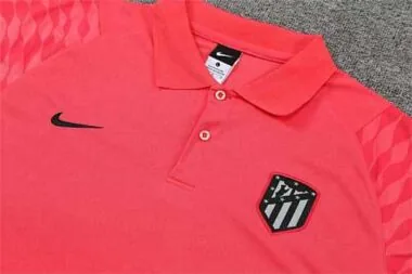 Atletico Madrid Polo pink webbing