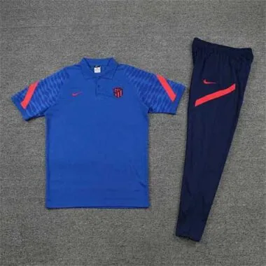Atletico Madrid Polo color blue