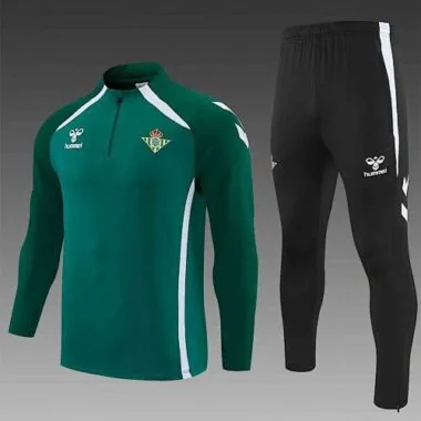 26-27 Real Betis Green tracksuit Kit Soccer T-Shirt