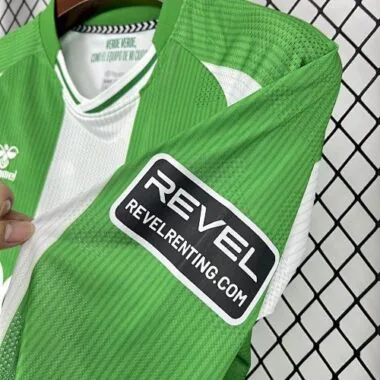 25-26 Betis Home Long Sleeves Kit Soccer T-Shirt