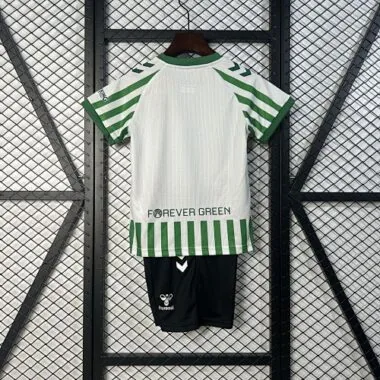 24-25 Real Betis Conference League Final Kid Kits Youth Apparels