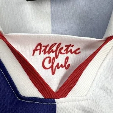 Camisola de futebol retro do Athletic de Bilbau, equipamento de visitante da época 97-98