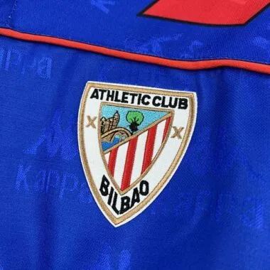 94-95 Athletic Bilbao Away Kit Retro Soccer T-Shirt