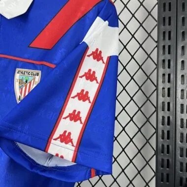94-95 Athletic Bilbao Away Kit Retro Soccer T-Shirt
