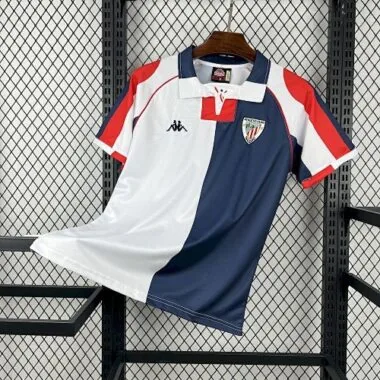 98-99 Athletic Bilbao Third Kit Retro Soccer T-Shirt AAAAJersey Supply Yupoo