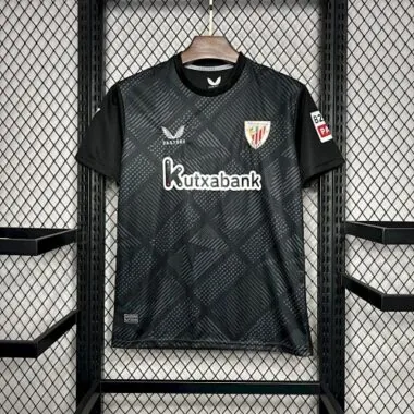 24-25 Athletic Bilbao Black Goalkeeper Shirt Soccer Uniforms Soccer AAAAJersey Yupoo