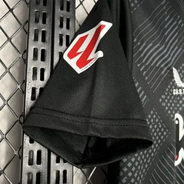 24-25 Camisola preta de guarda-redes do Athletic de Bilbau Equipamentos de futebol Futebol