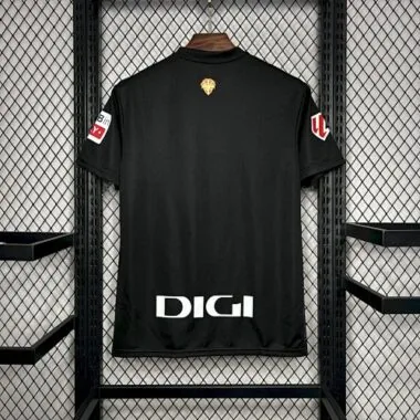 24-25 Camisola preta de guarda-redes do Athletic de Bilbau Equipamentos de futebol Futebol