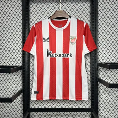 24-25 Athletic Bilbao Home Kit Football Apparels Sport AAAAJersey Yupoo