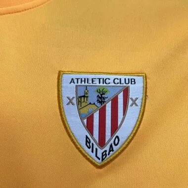 Equipamento amarelo de guarda-redes do Athletic de Bilbau, 24-25, desportivo