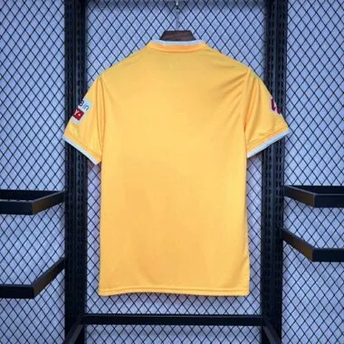 Equipamento amarelo de guarda-redes do Athletic de Bilbau, 24-25, desportivo