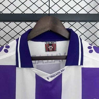 95-96 Valladolid Home Kit Retro Soccer