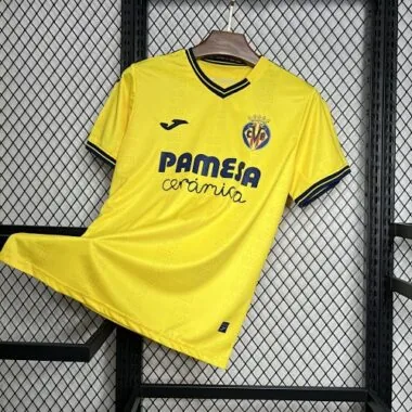 24-25 Villarreal Home Shirt Soccer Uniforms Soccer