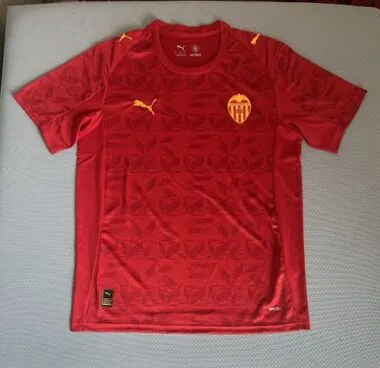 25-26 Valencia Away Kit Football T-Shirt Joy
