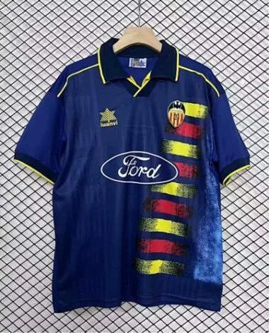 96-97 Valencia Away Retro Soccer AAAAJersey
