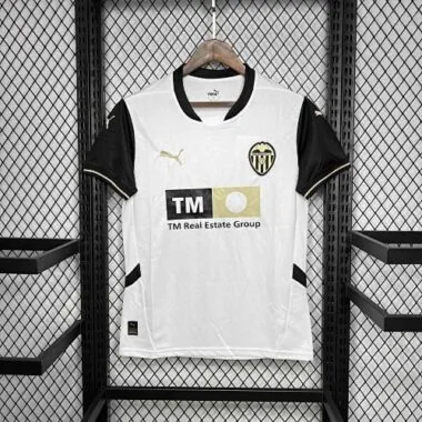 24-25 Valencia Home Kit Football Apparel AAAAJersey Wholesale Yupoo