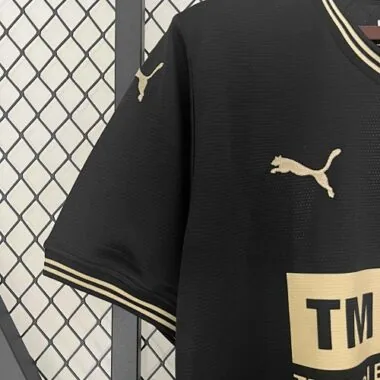 24-25 Valencia Black Gold Kit Special Edition Shirt Football