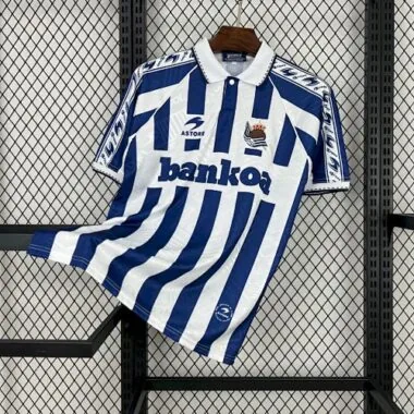 94-95 Sociedad Home Retro Soccer AAAAJersey