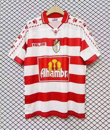 97-98 Granada Home Retro Soccer AAAAJersey
