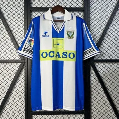 98-00 Leganes Home Retro Kit Vintage Shirt Soccer AAAAJersey Yupoo
