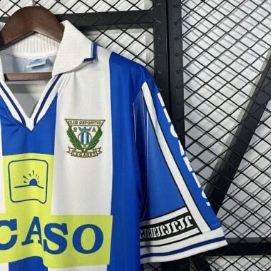 98-00 Leganes Home Retro Kit Vintage Shirt Soccer