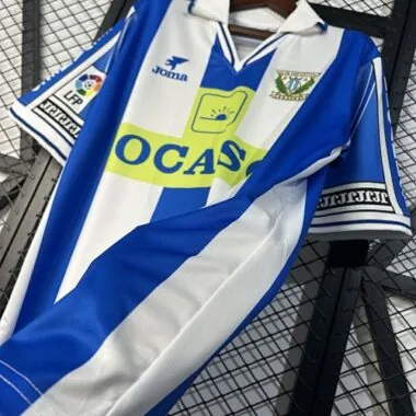 98-00 Leganes Home Retro Kit Vintage Shirt Soccer