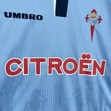 Maglia vintage della Celta de Vigo, divisa da casa retrò stagione 97-98