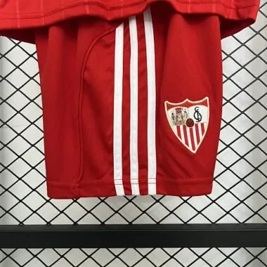 25-26 Sevilla Away Kids Kit Soccer T-Shirt
