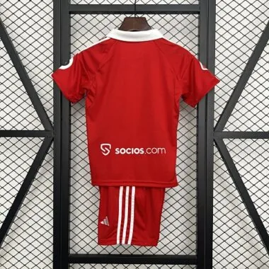 25-26 Sevilla Away Kids Kit Soccer T-Shirt