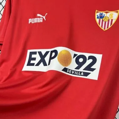 87-90 Sevilla Away Retro Kit Vintage T-Shirt Soccer