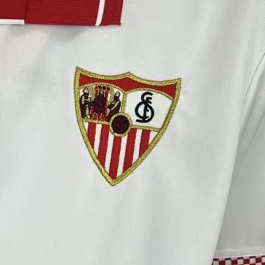 12-13 Sevilla Home Retro Soccer