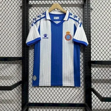 25-26 RCD Espanyol Home Kit Soccer T-Shirt AAAAJersey Supply Yupoo