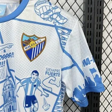 25-26 Malaga Special Edition Kit Soccer T-Shirt