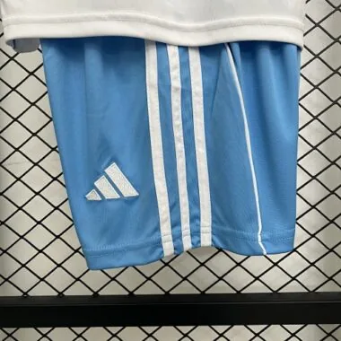 Camiseta de fútbol para niños del Zaragoza, temporada 25-26, equipación local