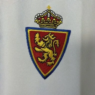 2004 Zaragoza Home Retro Kit Vintage Shirt Soccer