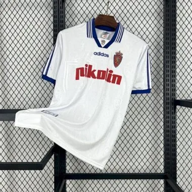 97-98 Zaragoza Home Kit Retro Soccer AAAAJersey Yupoo
