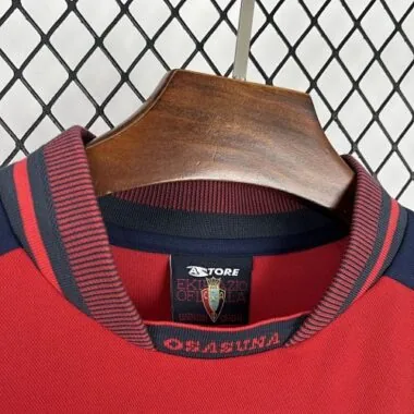 00-01 Osasuna Home Kit Retro Soccer T-Shirt