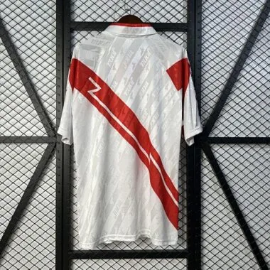Camiseta retro de fútbol del Rayo Vallecano (temporada 94-95), equipación local