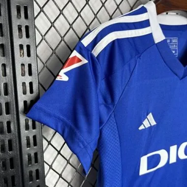 24-25 Real Oviedo Home Kid Kits Youth Apparels Football