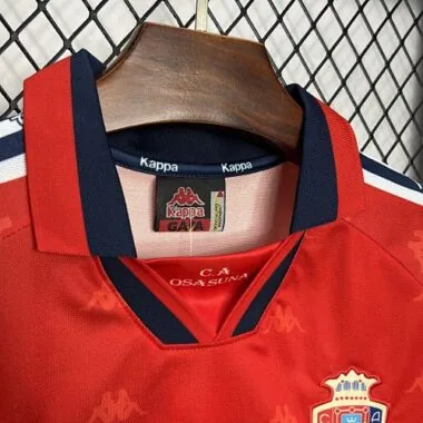 96-97 Osasuna thuisretro-tenue, vintage voetbalshirt