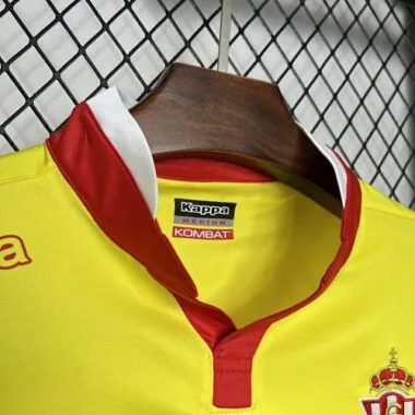 15-16 Sporting De Gijón Away Retro Kit Vintage Shirt Soccer