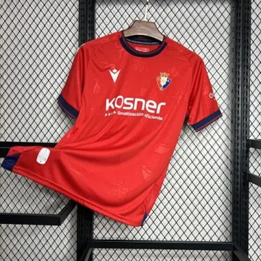 24-25 Osasuna-thuistenue Voetbalkleding Sport