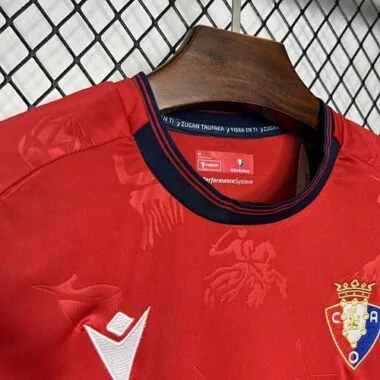 24-25 Osasuna-thuistenue Voetbalkleding Sport