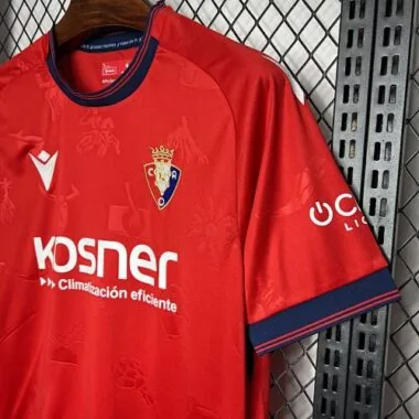 24-25 Osasuna-thuistenue Voetbalkleding Sport