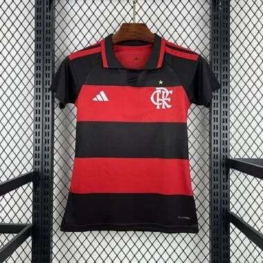 26-27 Flamengo Home Womens Kit Soccer T-Shirt AAAAJersey Supply Yupoo