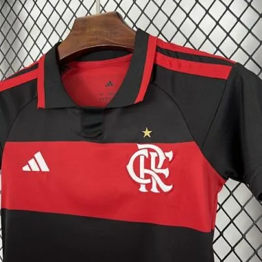 26-27 Flamengo Home Womens Kit Soccer T-Shirt
