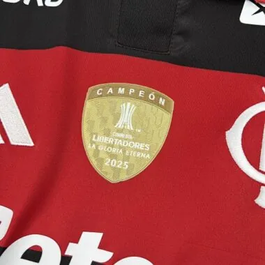 26-27 All Sponsor Flamengo Home Kit Soccer T-Shirt